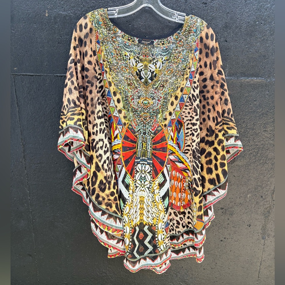 Elegant Multicolored Women's Tunic